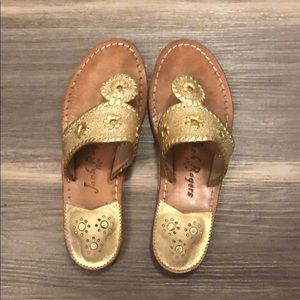 Jack Rogers Sparkle Sandal Size:6